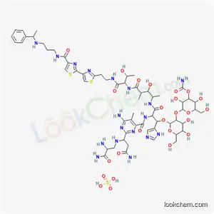 Molecular Structure of 70384-29-1 (PEPLOMYCIN SULFATE)