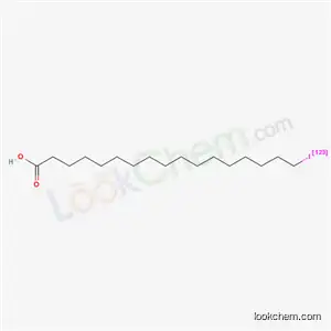 Molecular Structure of 63556-27-4 (17-iodoheptadecanoic acid)