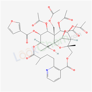 Evonimine, 8-(acetyloxy)-O(sup 2)-deacetyl-8-deoxo-O(sup 2)-
