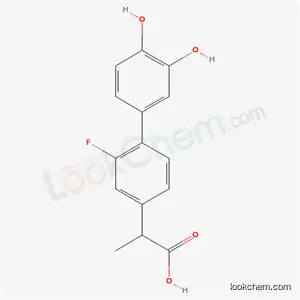 Molecular Structure of 66067-41-2 (3',4'-dihydroxyflurbiprofen)