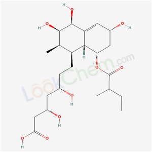 (3S,5S)-7-[(1S,2R,3R,4S,6R,8S,8aR)-3,4,6-trihydroxy-2-methyl-8-(2-methylbutanoyloxy)-1,2,3,4,6,7,8,8a-octahydronaphthalen-1-yl]-3,5-dihydroxyheptanoic acid