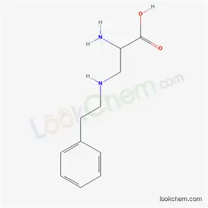 Molecular Structure of 80267-23-8 (3-((2-phenylethyl)amino)alanine)