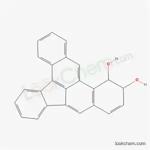 Molecular Structure of 80279-97-6 (12,13-dihydro-12,13-dihydroxydibenzo(a,e)fluoranthene)