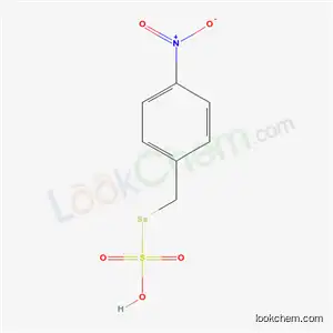 Molecular Structure of 82571-50-4 (4-nitrobenzyl selenosulfuric acid)