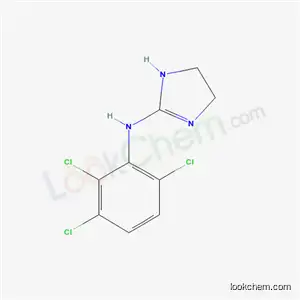 Molecular Structure of 82780-90-3 (2-(2,3,6-Trichlorophenylimino)imidazolidine)