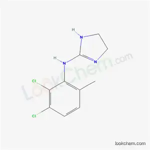Molecular Structure of 82801-84-1 (2-(2,3-dichloro-6-methylphenylimino)imidazolidine)