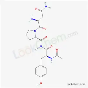 Molecular Structure of 82867-71-8 (acetyl-asparaginyl-prolyl-methyltyrosinamide)