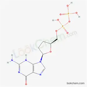 Molecular Structure of 84328-12-1 (2',3'-dideoxyguanosine 5'-diphosphate)