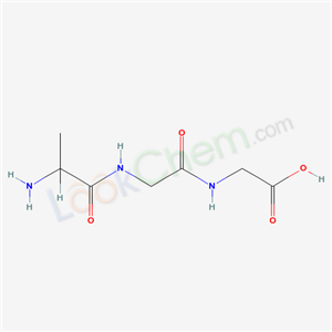 2-[[2-(2-aminopropanoylamino)acetyl]amino]acetic acid cas  89921-48-2