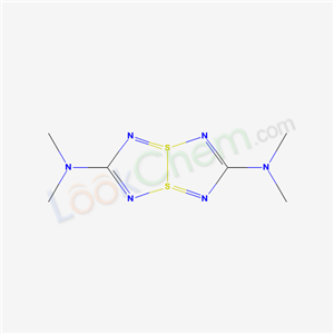 Molecular Structure of 89909-07-9 (3a,7a-Dithia-1,3,4,6-tetraazapentalene, 2,5-bis(dimethylamino)-)