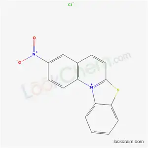 Molecular Structure of 82773-09-9 (Benzothiazolo(3,2-a)quinolinium, 3-nitro-, chloride)