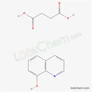 Molecular Structure of 55720-07-5 (quinolin-8-ol butanedioate (1:1))