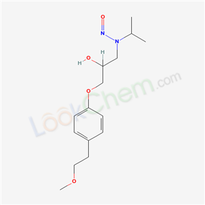 2-PROPANOL,1-(4-(2-METHOXYETHYL)PHENOXY)-3-((ISOPROPYL)NITROSOAMINO)-,(?-