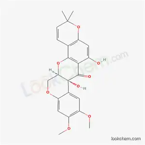 Molecular Structure of 72458-85-6 (11-Hydroxytephrosin)