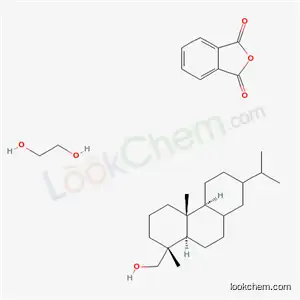 Molecular Structure of 70775-80-3 (1,3-Isobenzofurandione, polymer with 1,2-ethanediol, [tetradecahydro-1,4a-dimethyl- 7-(1-methylethyl)-1-phenanthrenyl]methyl ester)