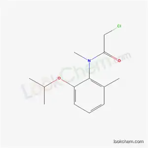 Molecular Structure of 78194-42-0 (2-chloro-N-methyl-N-[2-methyl-6-(propan-2-yloxy)phenyl]acetamide)