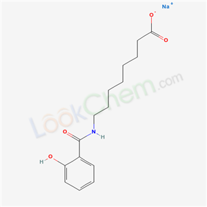 sodium 8-[(2-hydroxybenzoyl)amino]octanoate