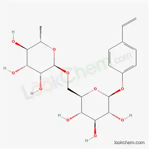 Molecular Structure of 86849-78-7 (4-ethenylphenyl 6-O-(6-deoxy-alpha-L-mannopyranosyl)-beta-D-glucopyranoside)