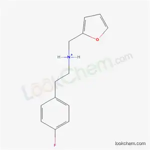 Molecular Structure of 435345-21-4 ([2-(4-FLUORO-PHENYL)-ETHYL]-FURAN-2-YLMETHYL-AMINE)