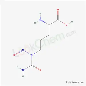 Molecular Structure of 33904-55-1 (5-[carbamoyl(nitroso)amino]-L-norvaline)