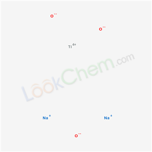 disodium; oxygen(-2) anion; titanium(+4) cation