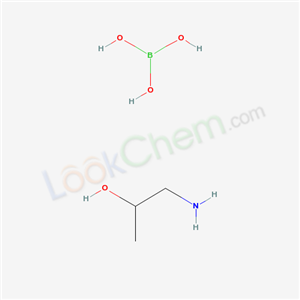 1-aminopropan-2-ol; boric acid
