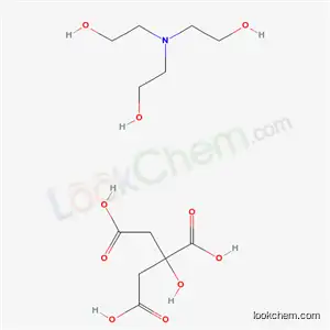 Molecular Structure of 57155-85-8 (bis(2-hydroxyethyl)ammonium dihydrogen citrate)
