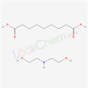 2-(2-hydroxyethylamino)ethanol; nonanedioic acid