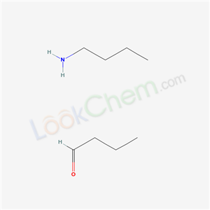 Butanal, reaction products with butylamine