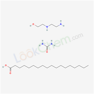2-(2-aminoethylamino)ethanol; octadecanoic acid; urea