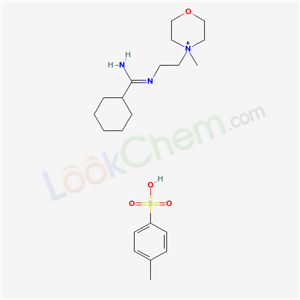 4-Morpholineethanamine, N-(cyclohexylcarbonimidoyl)-, comdp. with 4-methylbenzenesulfonate (1:1)