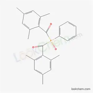 Molecular Structure of 725253-72-5 (Phosphine oxide, phenylbis(2,4,6-trimethylbenzoyl)-)