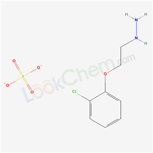 1-(2-(O-Chlorophenoxy)ethyl)hydrazine hydrogen sulfate