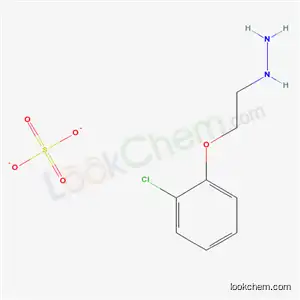 Molecular Structure of 2598-73-4 (2-(2-chlorophenoxy)ethylhydrazine sulfate)