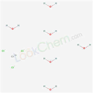 Molecular Structure of 13820-88-7 (Chromium(3+), hexaaqua-, trichloride, (OC-6-11)-)