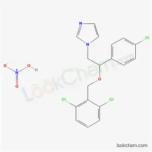 Molecular Structure of 66778-38-9 (1-[2-(4-Chlorophenyl)-2-(2,6-dichlorobenzyloxy)ethyl]-1H-imidazole nitrate)