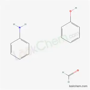 Molecular Structure of 9082-40-0 (aniline, formaldehyde, phenol)