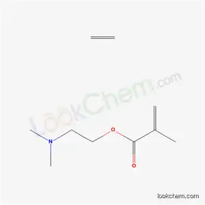 Molecular Structure of 91728-24-4 (2-(dimethylamino)ethyl 2-methylprop-2-enoate - ethene (1:1))