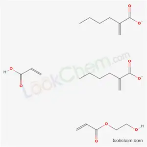 2-Propenoic acid, 2-methyl-, methyl ester, polymer with butyl 2-propenoate, ethenylbenzene, 2-hydroxyethyl 2-propenoate and 2-propenoic acid
