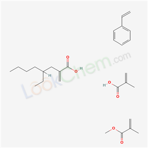 Styrene, methyl methacrylate, methacrylic acid, 2-ethylhexyl acrylate polymer