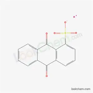 Molecular Structure of 38641-06-4 (Potassium 9,10-dihydro-9,10-dioxoanthracenesulphonate)