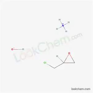Molecular Structure of 34323-39-2 ((chloromethyl)-oxiran polymer with ammonium hydroxide)