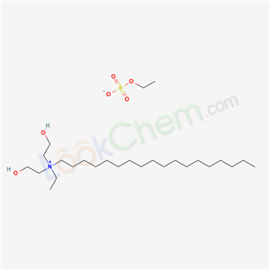 ethyl-bis(2-hydroxyethyl)-octadecyl-azanium; sulfonatooxyethane