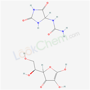 (2,5-dioxoimidazolidin-4-yl)urea L-ascorbate