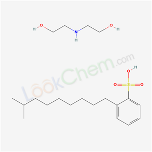 2-(2-hydroxyethylamino)ethanol; 2-(8-methylnonyl)benzenesulfonic acid