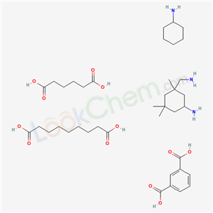 1,3-Benzenedicarboxylic acid, polymer with 5-amino-1,3,3-trimethylcyclohexanemethanamine, hexanedioic acid and nonanedioic acid, cyclohexylamine-modified