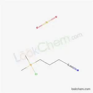 Butanenitrile, 4-(chlorodimethylsilyl)-, hydrolysis products with silica