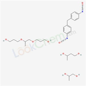 1,3-Butanediol,polymerwith1,1-methylenebis(4-isocyanatobenzene),((1-methyl-1,2-ethanediyl)bis(oxy))bis(propanol)and1,2-propanediol