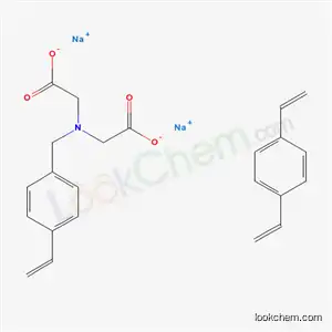 Molecular Structure of 70660-50-3 (N-(p-Vinylbenzyl)iminodiacetic acid, disodium salt, p-divinylbenzene polymer)