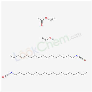 ethenol; ethenyl acetate; 1-isocyanatohexadecane; 1-isocyanatooctadecane